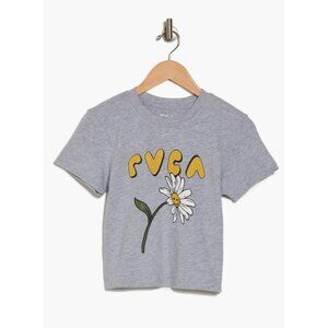 RVCA $30 Golden Brew Crop Graphic Baby T-Shirt NEW WITH TAGS